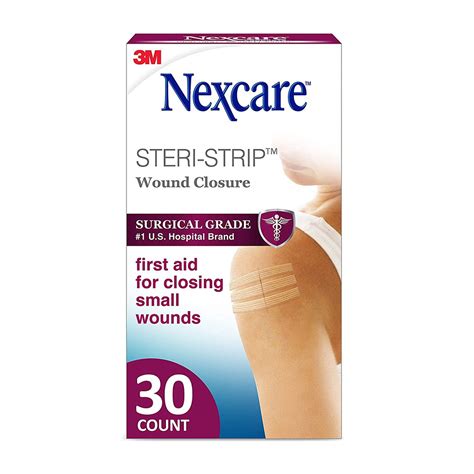 Nexcare Steri Strip Skin Closure Adhesive Surgical Tape Strip Of 14