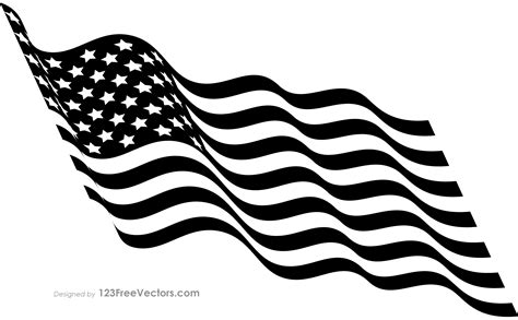 Please to search on seekpng.com. Black and White US Flag