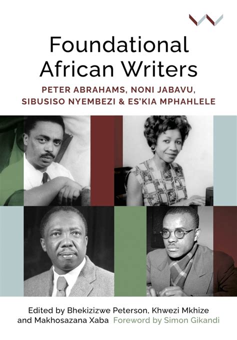 Wits University Press Title Detail Foundational African Writers By Witsup