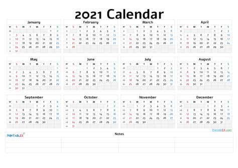 Just free download 2021 calendar file as pdf format, open it in acrobat reader or another program that can display the pdf file format and print. Printable 2021 Yearly Calendar with Week Numbers - 21ytw35