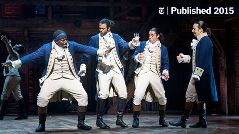 Review: &lsquo;Hamilton,&rsquo; Young Rebels Changing History and Theater - The New