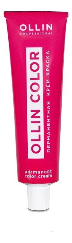 OLLIN Professional перманентная крем краска для волос ollin color 100мл
