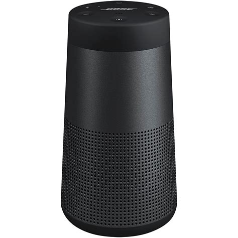 The bose soundlink series are usually intended for a more mature crowd or sound enthusiast because the speakers are not super fancy and do not. Bose Black Soundlink Revolve Portable Wireless Bluetooth ...