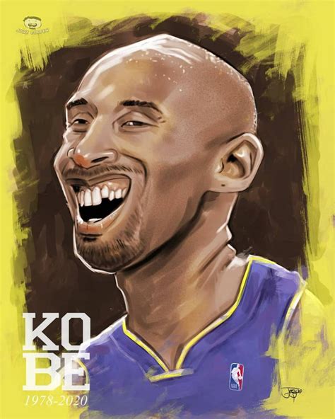 Kobe Bryant Tribute Caricature By Joeymasong On Deviantart