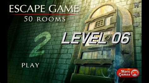 Escape Game 50 Rooms 2 Level 6 Youtube