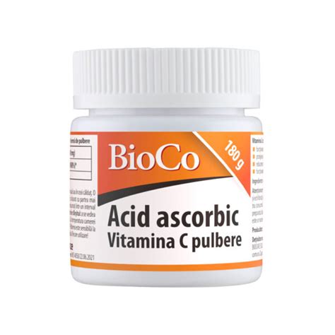 BioCo Vitamina C Pulbere BioCo Romania