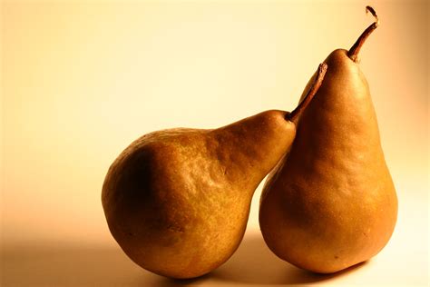 2560x1440 Resolution Two Pear Fruits Photography Pears Hd Wallpaper