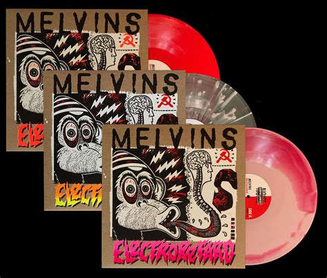 Melvins Electroretard Lp Reissue Set Of All 3 Editions Shoxop