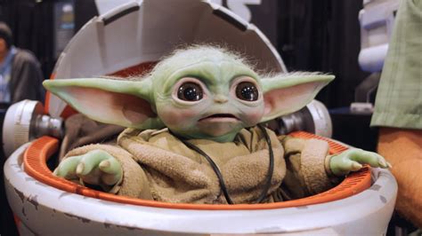 Real Baby Yoda Animatronic Puppet The Coolest Thing At Comic Con 2022