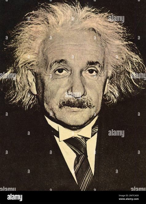 Portrait Of German Physics Albert Einstein 1930s Stock Photo Alamy