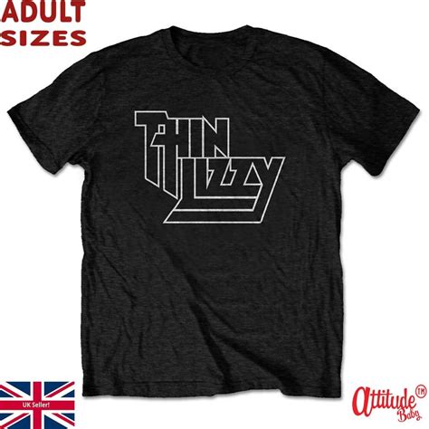 Thin Lizzy T Shirts Adult Unisex Original Logo Official Etsy