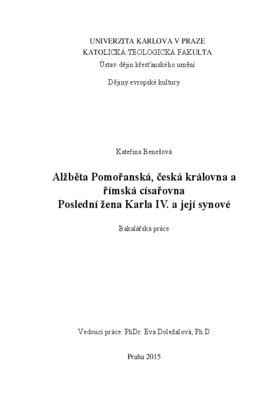 Alžběta pomořanská | uháčkuj si s námi. Alžběta Pomořanská, česká královna a římská císařovna ...