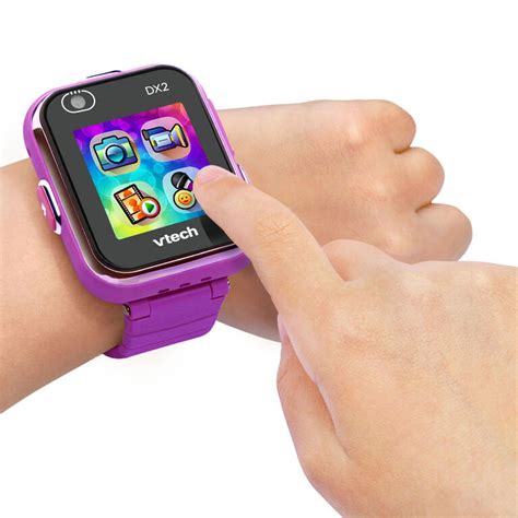 Vtech Kidizoom Smartwatch Dx2 Violet Édition Française Toys R Us