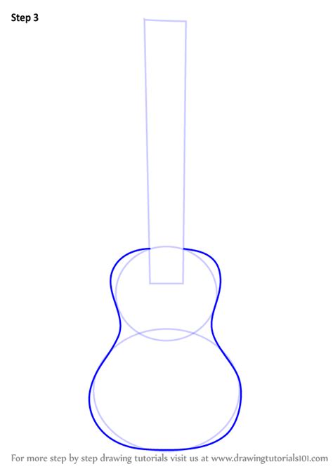 Learn How To Draw A Ukulele Musical Instruments Step By Step