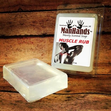 Muscle Rub Scented Soap 3 Oz Bar