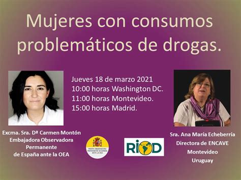 Diálogo Mujeres Con Consumos Problemáticos De Drogasriod El Blog