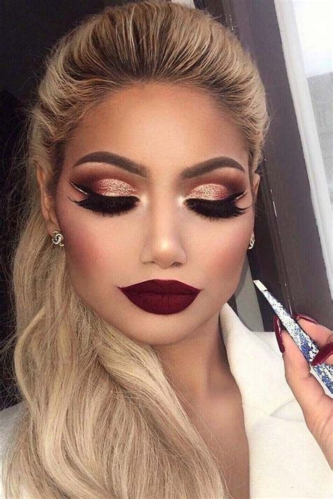 65 Christmas Makeup Ideas For Special Christmas Party Face