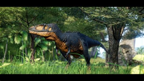 Carcharodontosaurus Remodel And Skin Available On Nexus Rjurassicworldevo