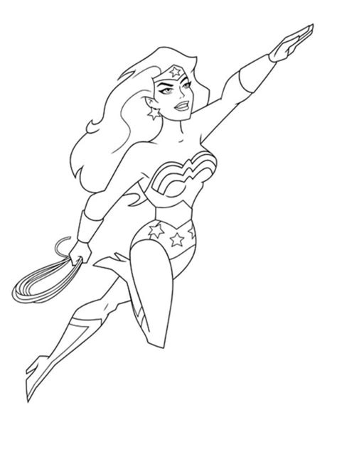 Disegni Di Wonder Woman Da Colorare 80 Nuove Immagini Da Stampare