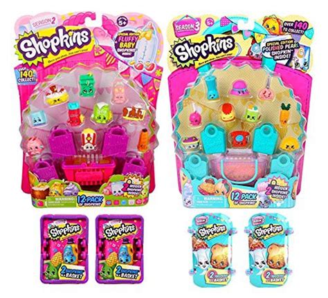 Shopkins Season 2 Basket These 2 Pack Shopping Baskets Are Really Cool