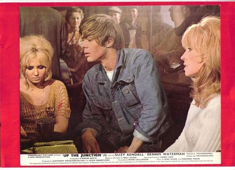 Sixties Adrienne Posta Michael Gothard And Suzy Kendall In Up The