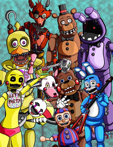 Five Night At Freddy S 2 The Return By Theitalianberry On Deviantart