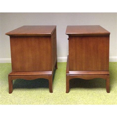 Save 15% in cart on select furniture with code july. Pair of Mid-Century Modern Age Walnut Nightstands Double ...