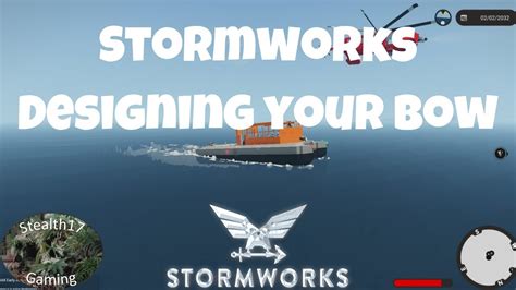 Career mode focuses on progression and an overarching plot of starting your own search and rescue service from humble beginnings and building it up to cover the entire stormworks: Stormworks: Build and Rescue - Designing your bow - YouTube