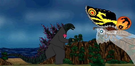 Godzilla And Mothras Wedding By Mrjlm18 On Deviantart