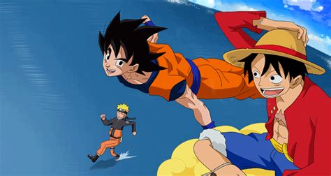 Las Mejores 115 Fotos De Goku Naruto Y Luffy Jorgeleonmx