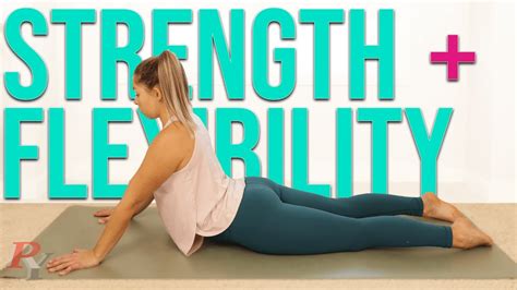 Yoga For Strength Flexibility Core Yoga Workout Minutes Youtube