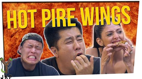 Ultimate Hot Wing Challenge We Try The Scorpion Rum Hot Wing Youtube