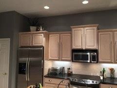 You can also add new hardware to complement your newly. Pickled oak cabinets has me in a pickle over wall color!