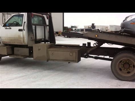 1999 Gmc 7500 Tilt Deck Tow Truck Diesel Lot 356 Youtube