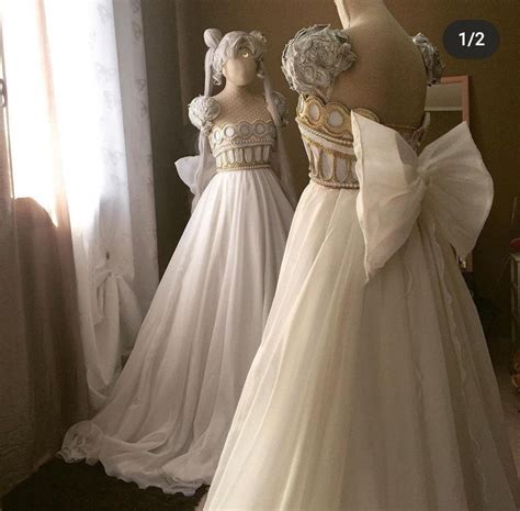 Sailor Moon Princess Serenity Inspired Wedding Dress Etsy