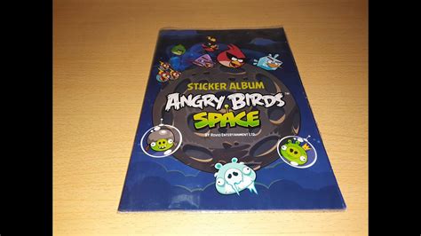 Giromax 2013 Complete Angry Birds Space Sticker Album Review Youtube
