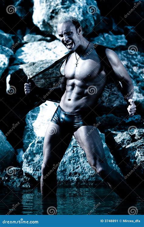 Male Stripper Stock Image Image Of Fight Fitness Gorgeous