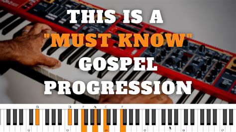 Popular Gospel Progression You Should Know Youtube