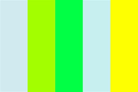 Toxic Brights Color Palette