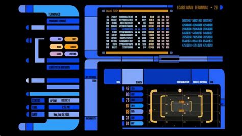 Star Trek Lcars Panels
