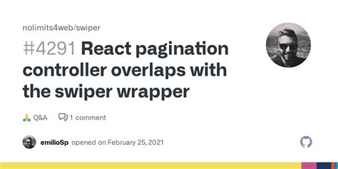 React Pagination Controller Overlaps With The Swiper Wrapper