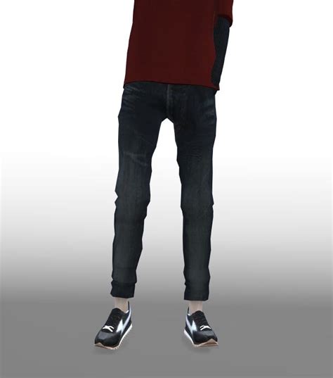 Sim Made By Me Male Skinny Jeans Mesh Needed Here Chisimi 9