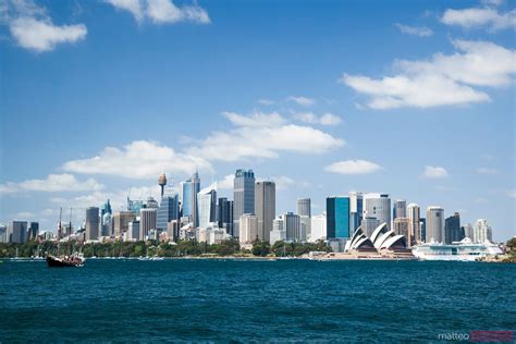 Sydney Skyline At Daytime New South Wales Australia Royalty Free