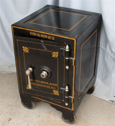 Bargain Johns Antiques Antique Iron Safe With Working Combination