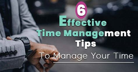 6 Insanely Effective Time Management Tips To Dominate Your Spare Time