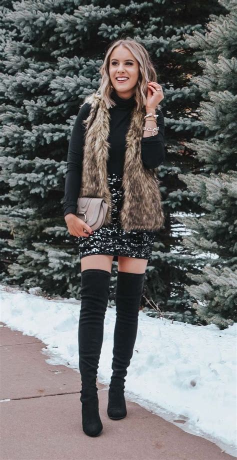 51 Captivating Winter Outfits Ideas For This Season New Years Eve Outfit Casual Holiday