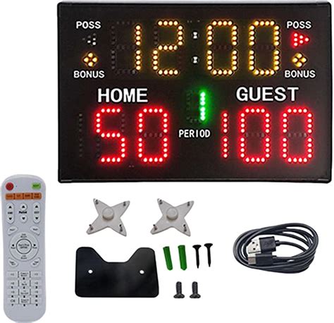 Revvol Electronic Scoreboard Basketball Scoreboard And Timer Shot