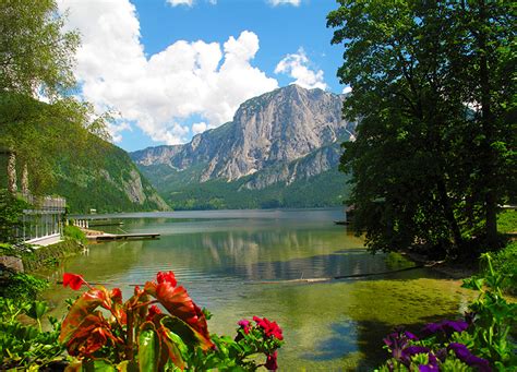 Fondos De Pantalla Austria Fotografía De Paisaje Montañas Lago