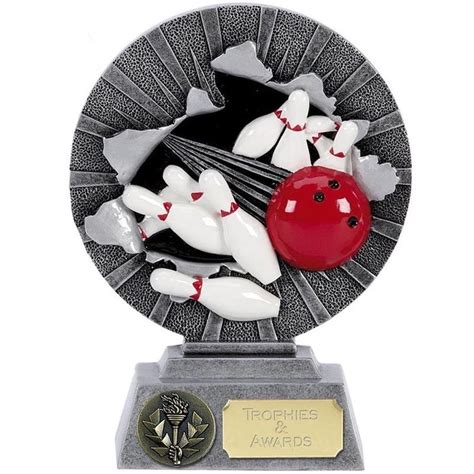 Ten Pin Bowling Award Bowl Ball Pin Strike Shoe Trophy Free Engraving