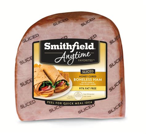 smithfield anytime favorites honey cured sliced boneless ham crowdedline delivery